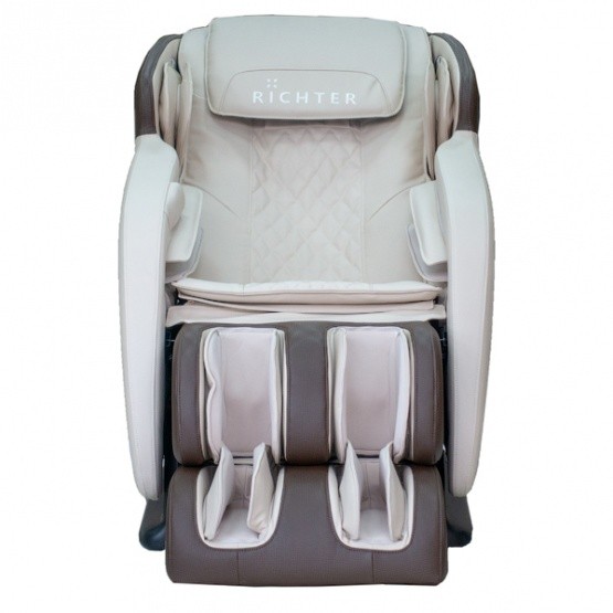 Balance Массажное кресло RICHTER BEIGE BROWN (бежево коричневое) RICHTER MASSAGE TECHNIK 