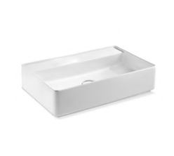 L621T0RPV4.100 Накладная раковина прямоугольная A. e T. Italia Fly Белый глянцевый AeT ITALIA