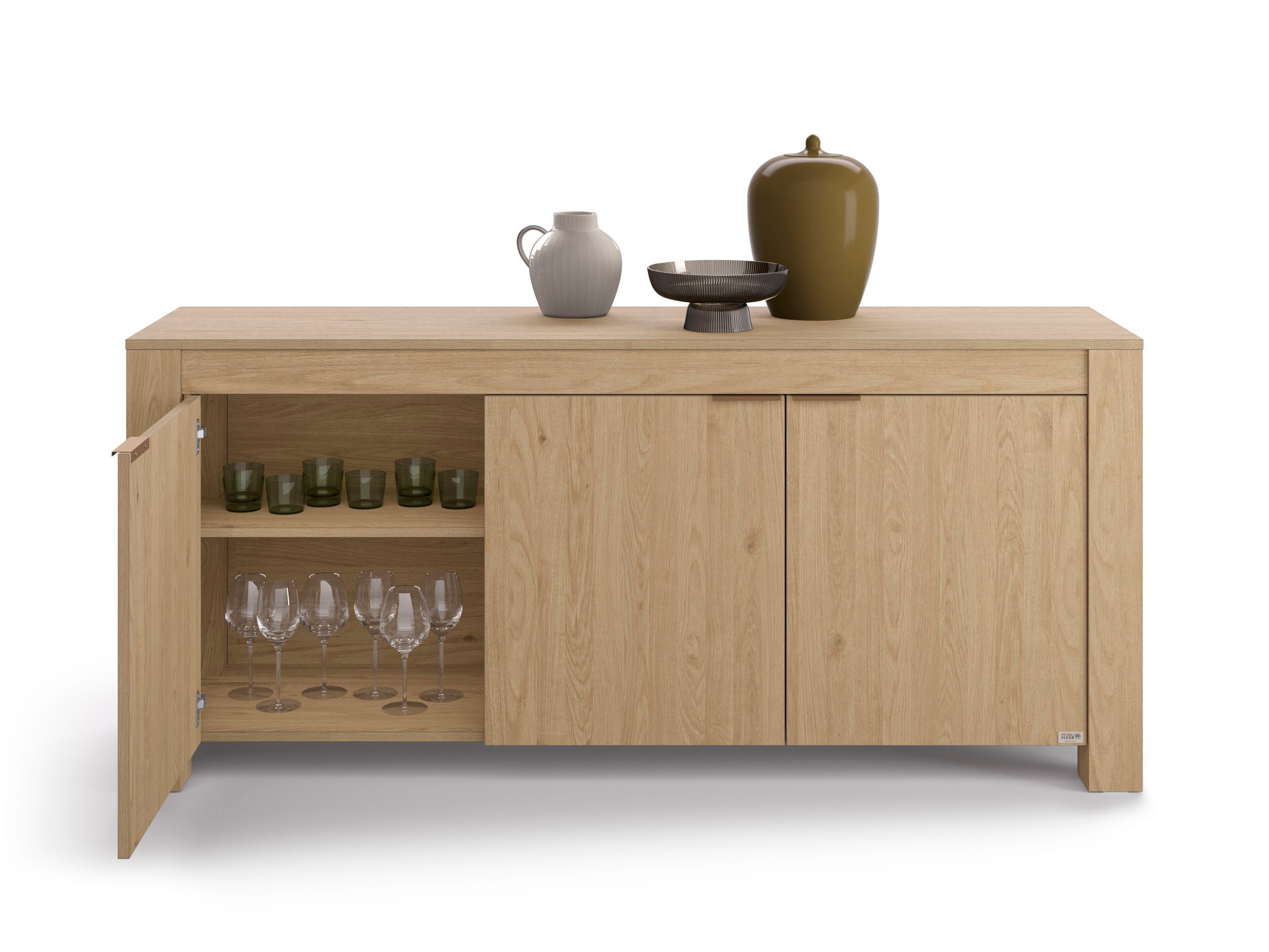 Шкаф из дуба с распашными дверями Mobili Fiver Rachele ARCH-00117783 - Вид №1