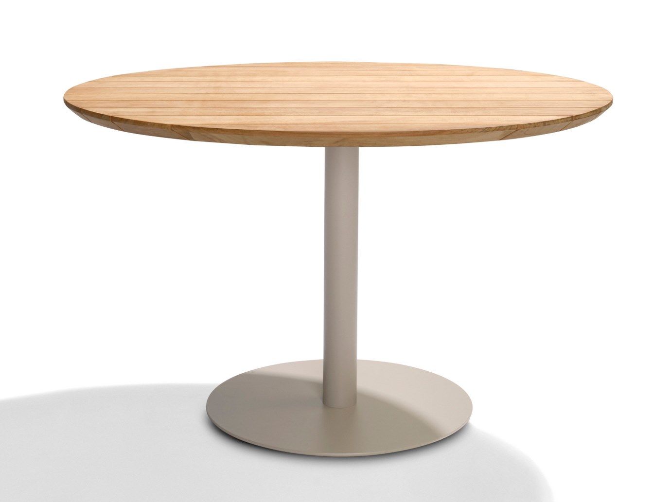 Круглый стол из тикового дерева TRIBÙ T-Table ARCH-00076681 - Вид №11