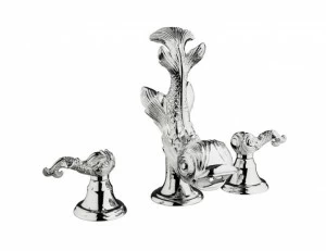 039002.000.50 Набор для раковины с тремя отверстиями Яркий хром