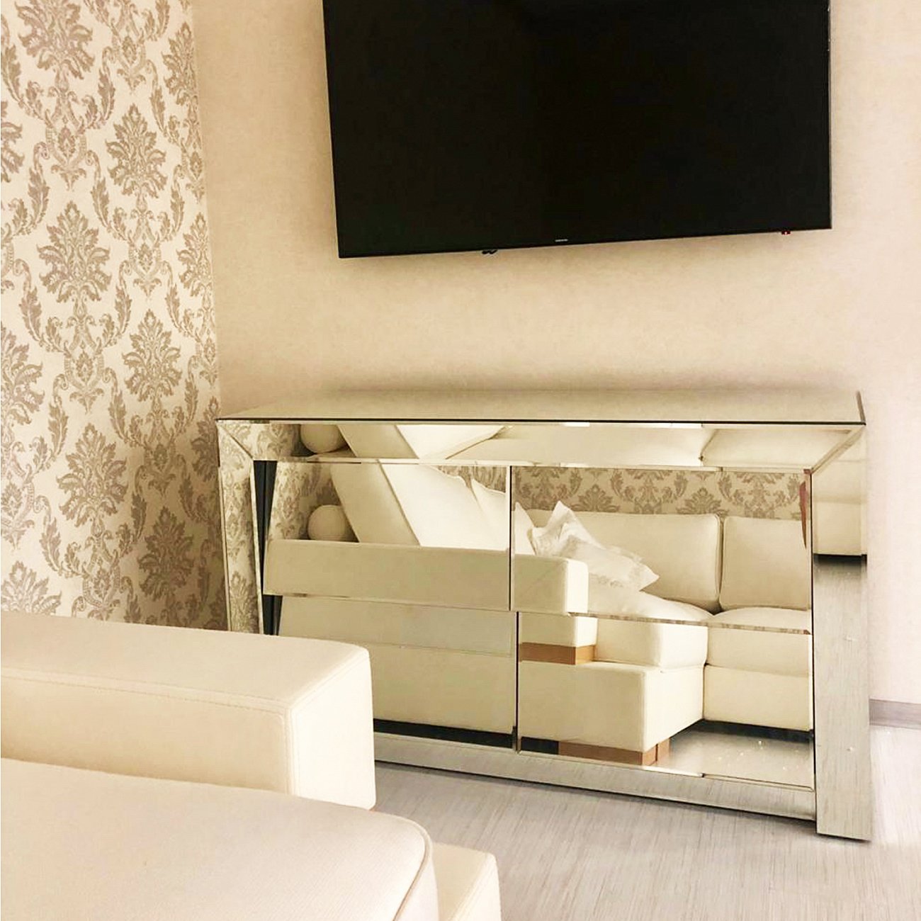 Комод зеркальный "Лэвэл" GRAUM ДИЗАЙНЕРСКИЕ 304018 Зеркальный  - Вид №7