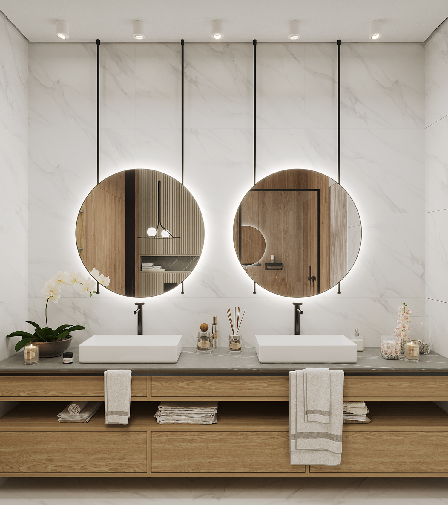 Белоснежный мраморный блеск STP-ST497 INCOLOR Palacio - Вид №4