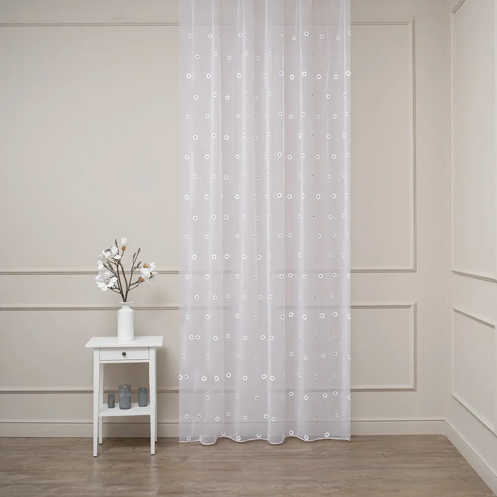 ЛТ тюль 1 п/м вышив lux zolia кремовый 02 300 см 82816991 STLM-2116038 TEX REPUBLIC  - Вид №2