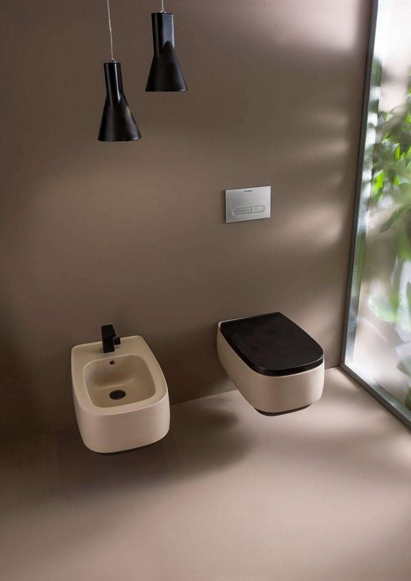 Fg118g Подвесной унитаз настенный Белый Ceramica Flaminia Flag Италия - Вид №1