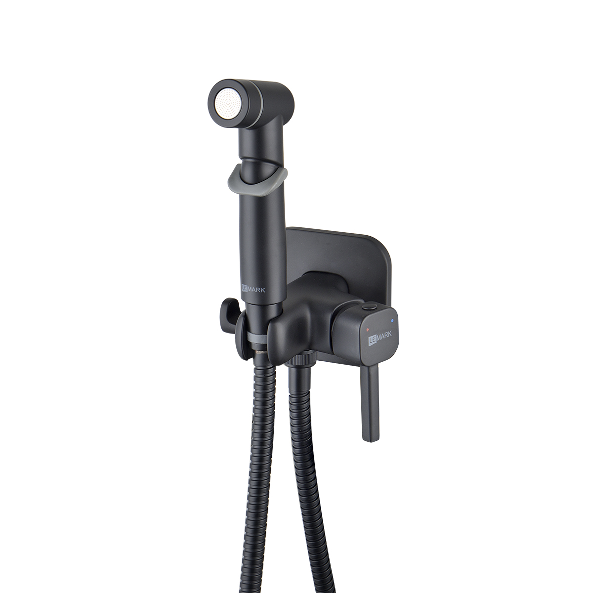 LM7165BL Смеситель Solo с гигиеническим душем, встраиваемый LEMARK SOLO