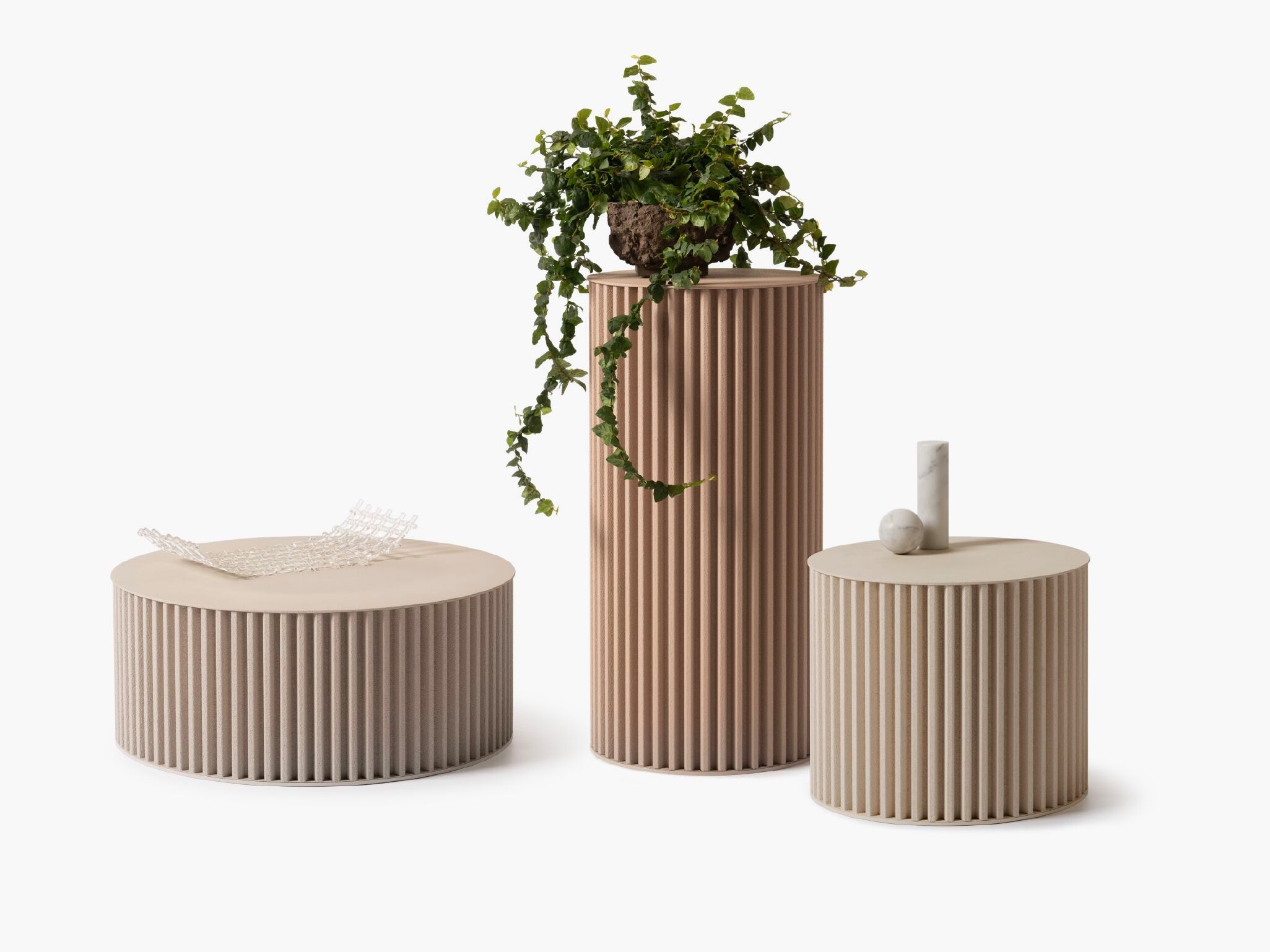 Алюминиевый круглый садовый столик Opinion Ciatti HERCLINO ARCH-00072385 - Вид №7