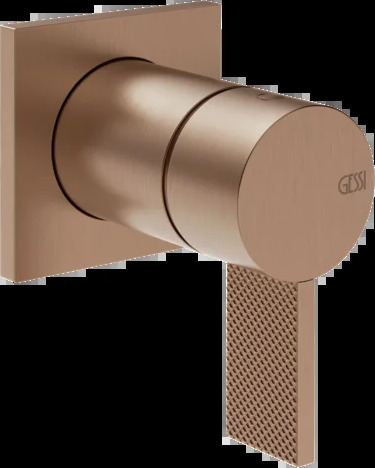 Смеситель для душа 73619 708 Gessi Inverso МЕДНЫЙ МАТОВЫЙ PVD