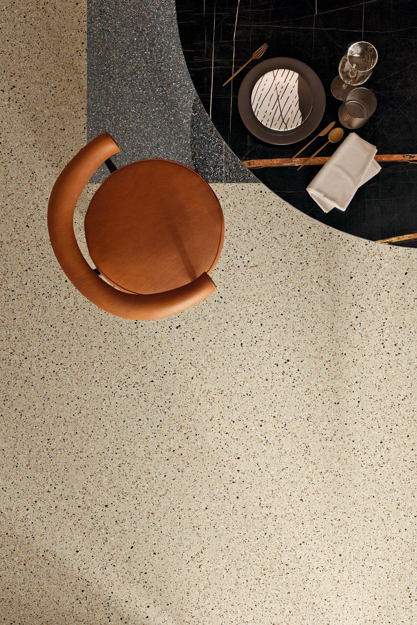 Пол / облицовка керамогранита для интерьера с эффектом камня ARIOSTEA академия полного тела ARCH-00058560 - Вид №6