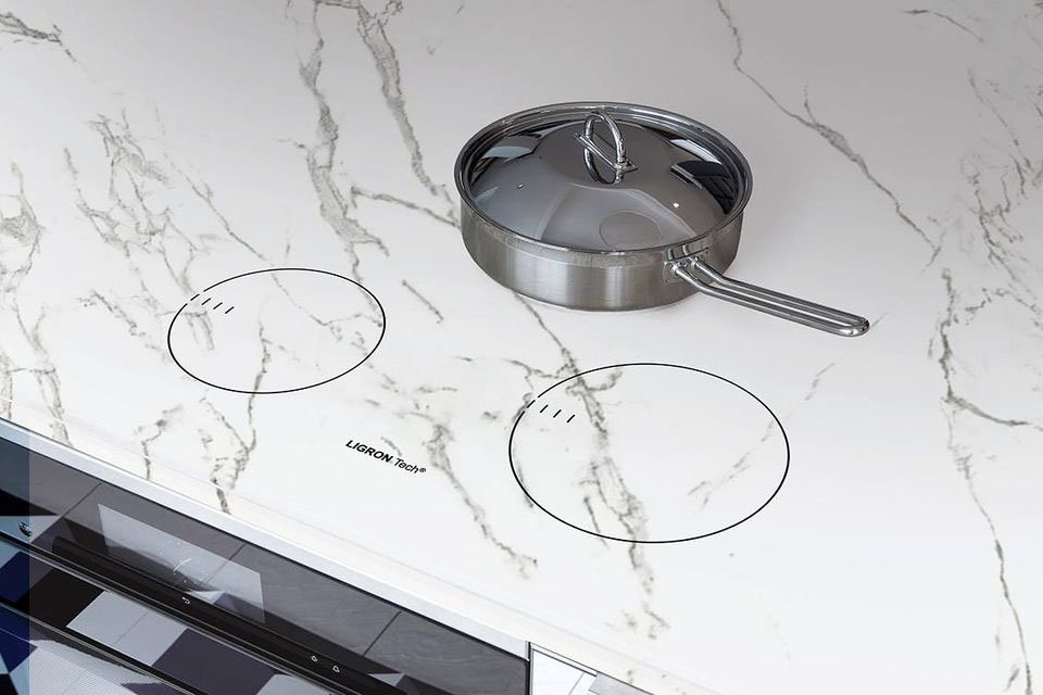 Столешницы для кухни - Статуарио Венато лайт LIGRON LIST284 9023 - Вид №6