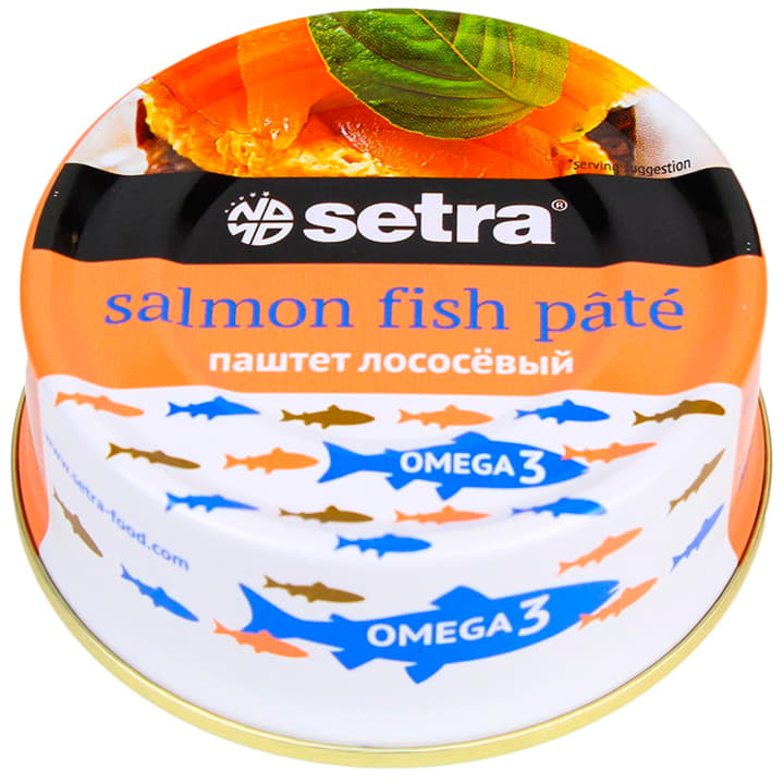 Паштет лососевый Setra 80 г Santreyd 12009