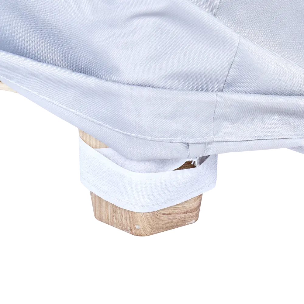 Защитный чехол для шезлонга Naterial 75x45x200 см полиэстер светло-серый STLM-2174173 - Вид №4