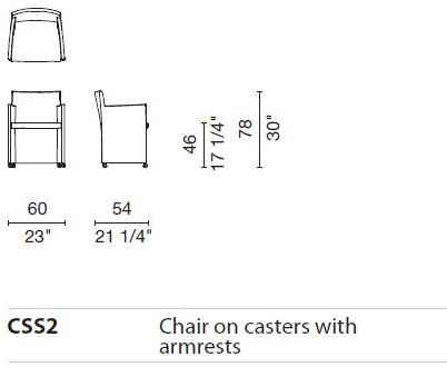 Cappellini Стул с подлокотниками Supersoft sun-id-1491844 - Вид №4