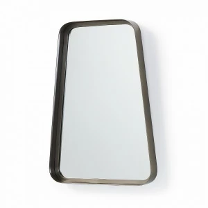 Зеркало настенное в металлической раме Route от La Forma LA FORMA ROUTE 342839 Серый