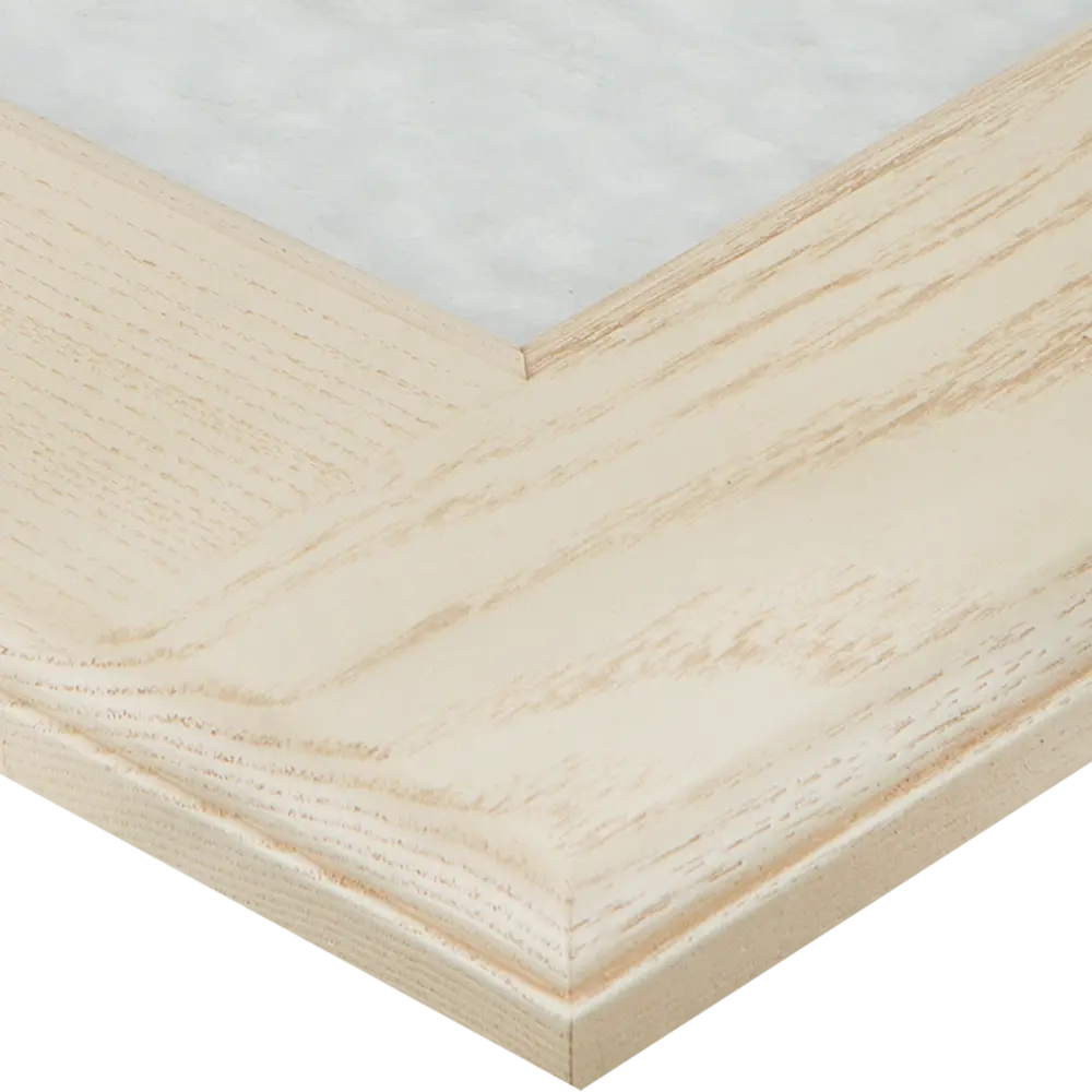 Фасад со стеклом Невель 39.7x76.5 см Delinia ID массив ясеня цвет кремовый STLM-2154307 - Вид №5