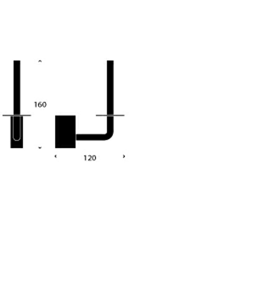 FROST Держатель туалетной бумаги 4 » белый Алюминий Белый Q301516076  - Вид №1