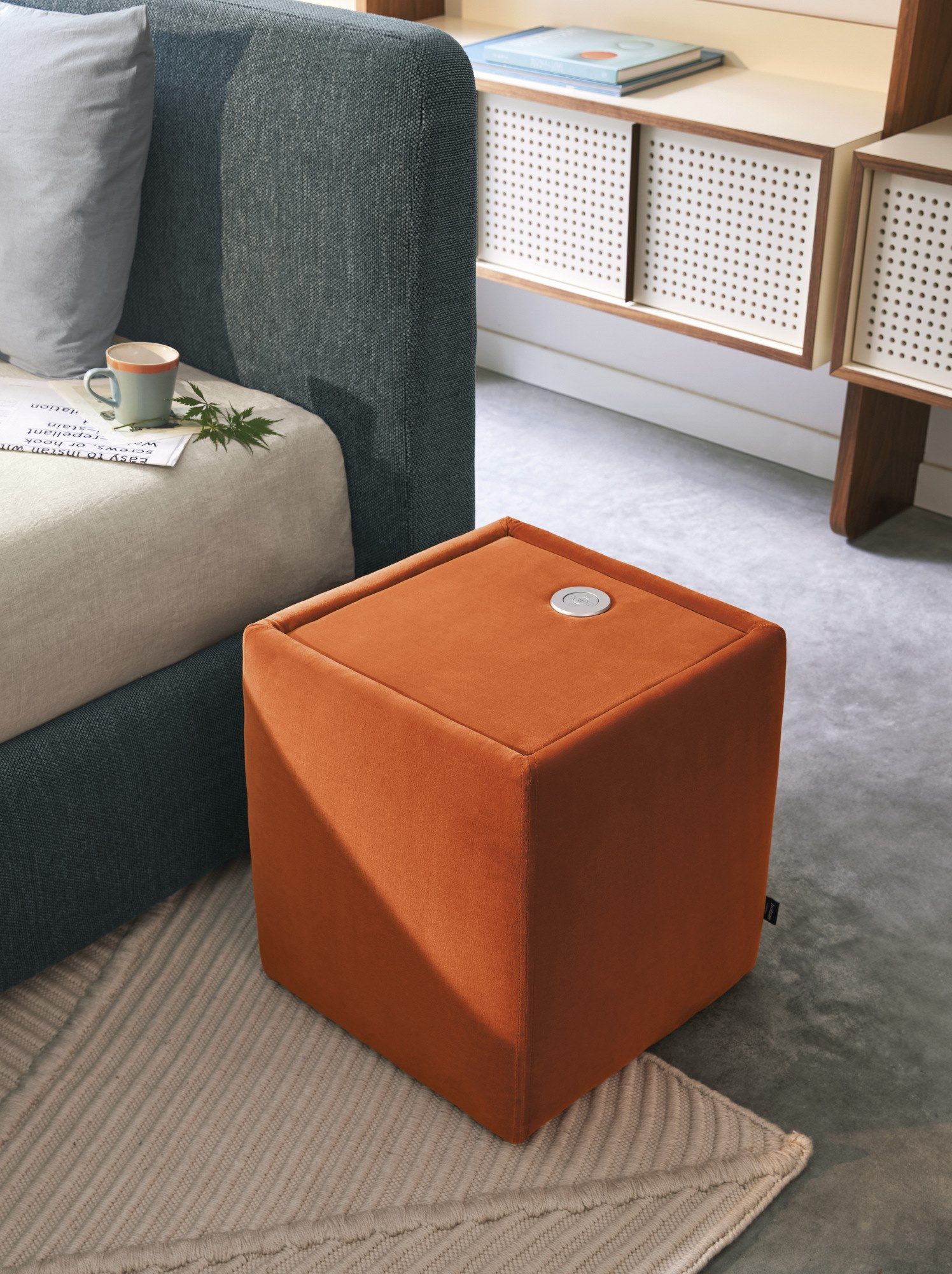 Пуф контейнер с док-станцией Bolzan ARES ARCH-00145409 - Вид №5