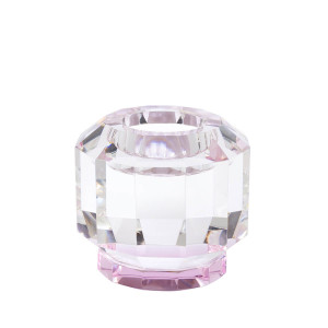 300202-C9 ABHIKA СВЕЧА. Кризис CLEAR/PINK