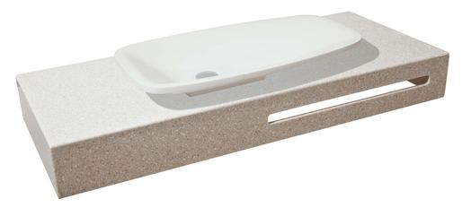 13172 Раковина Montebianco Tuscany Santreyd - Вид №4