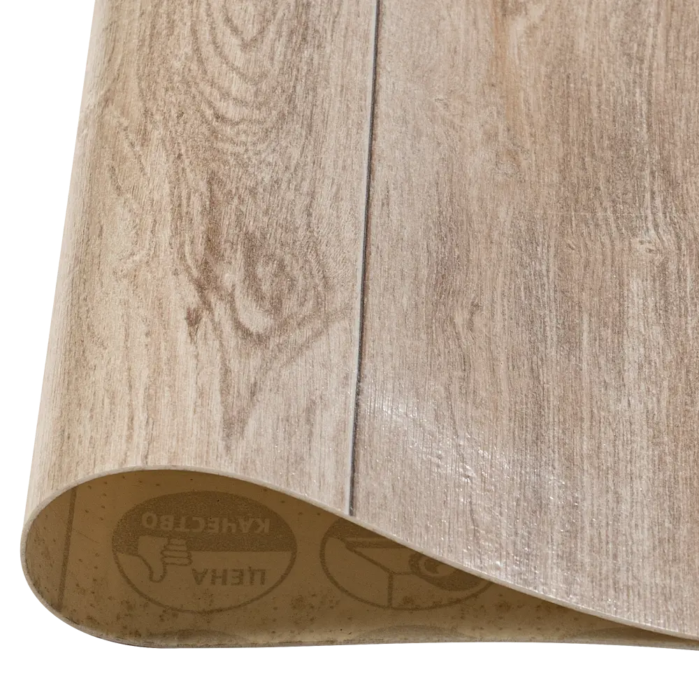 Линолеум бытовой «Дуб Карамельный» 21 класс 3.5 м антистатический NOVENTIS STLM-2203472 - Вид №2