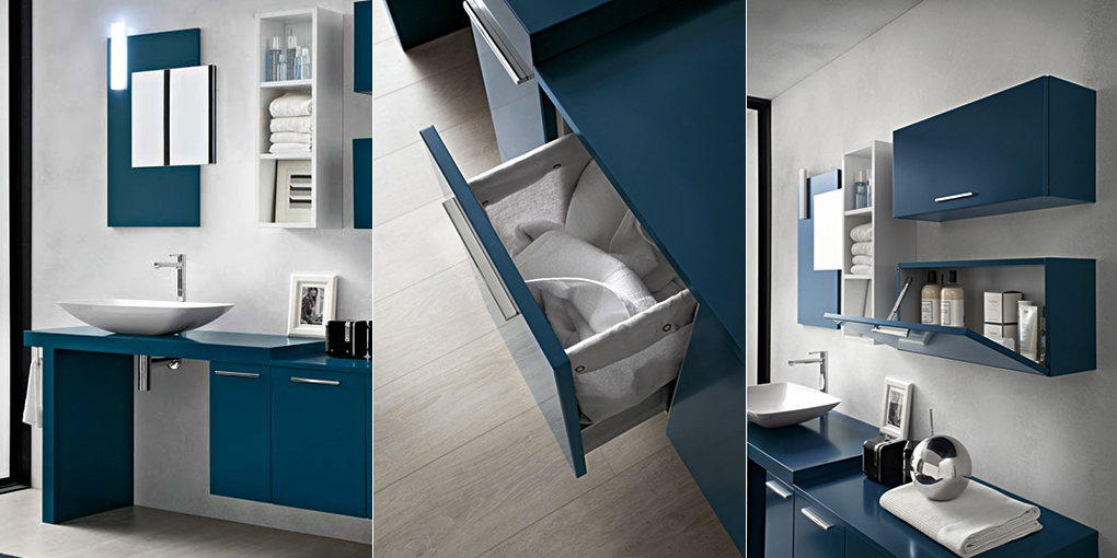 Комплект мебели для ванной комнаты Play 2012 142-143 Cerasa Play PLAY2012142143 - Вид №1