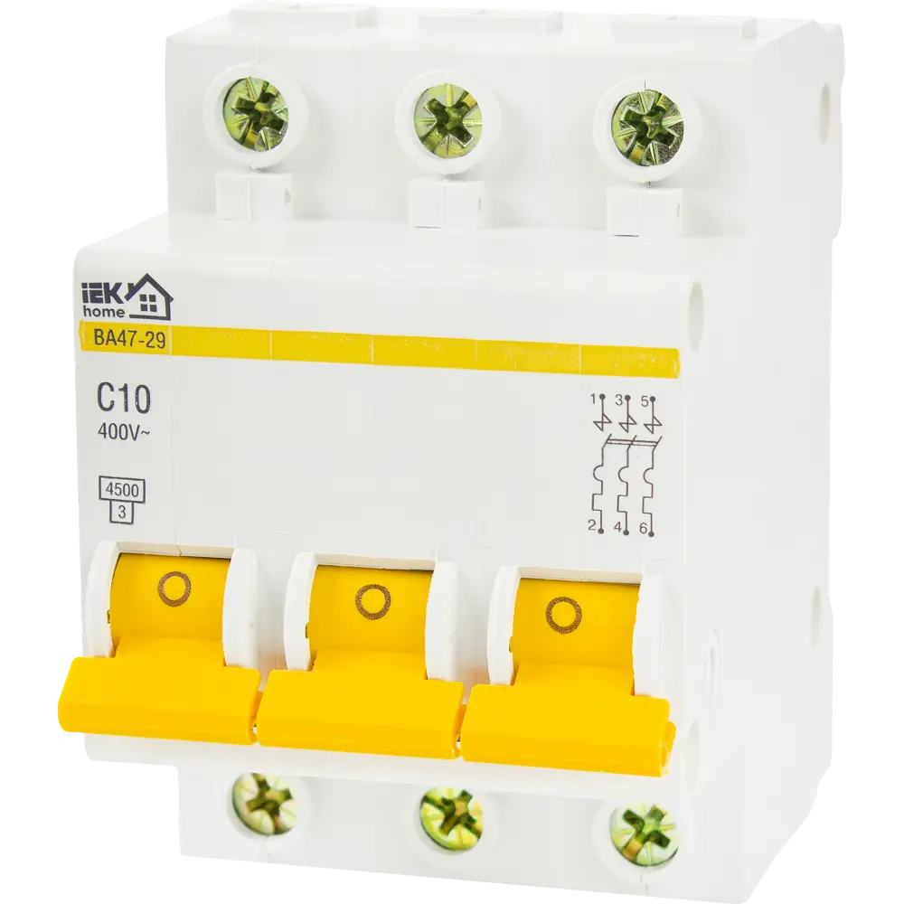 Автоматический выключатель IEK HOME ВА47-29 для защиты электросетей 18072424 STLM-0009407