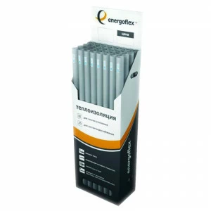 Трубки теплоизоляционные 1 метр Energoflex Super ROLS ISOMARKET 28x9