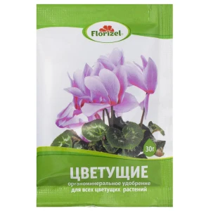 Удобрение Florizel для цветущих растений ОМУ 0.03 кг 18399021 STLM-2102531