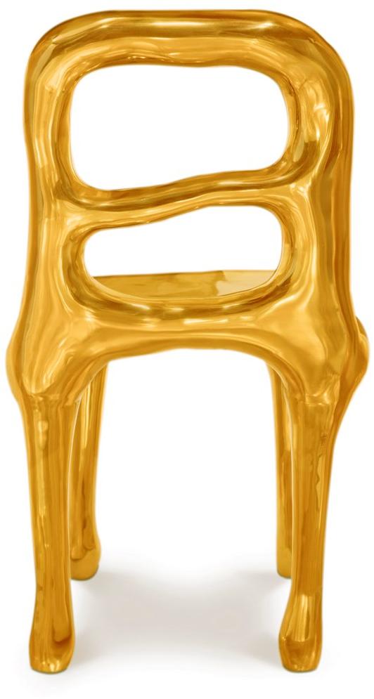 Scarlet Splendour Стул из латуни Fools' gold sun-id-1428062 - Вид №4