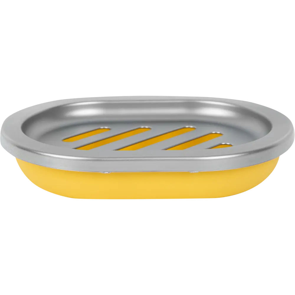 Мыльница Аквадекор Альма пластик цвет светло-жёлтый STLM-2014982