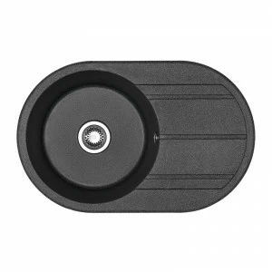 Круглая мойка "Цвет Антрацит"  AQUATON 1A712932AI210