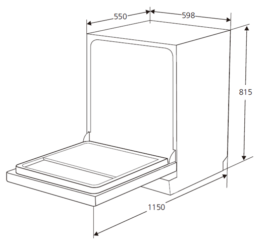 5348847 Встраиваемая посудомоечная машина Kuppersberg GLM 6080 STDN-0072293 - Вид №25