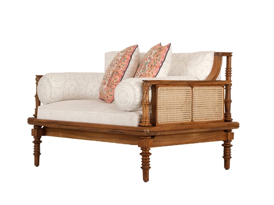 Кресло из тикового дерева с подлокотниками Alankaram Megah ARCH-00085058 - Вид №1