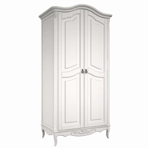 Шкаф распашной двухдверный белый Aletan-Provence АЛЕТАН ALETAN - PROVENCE 177795 Белый