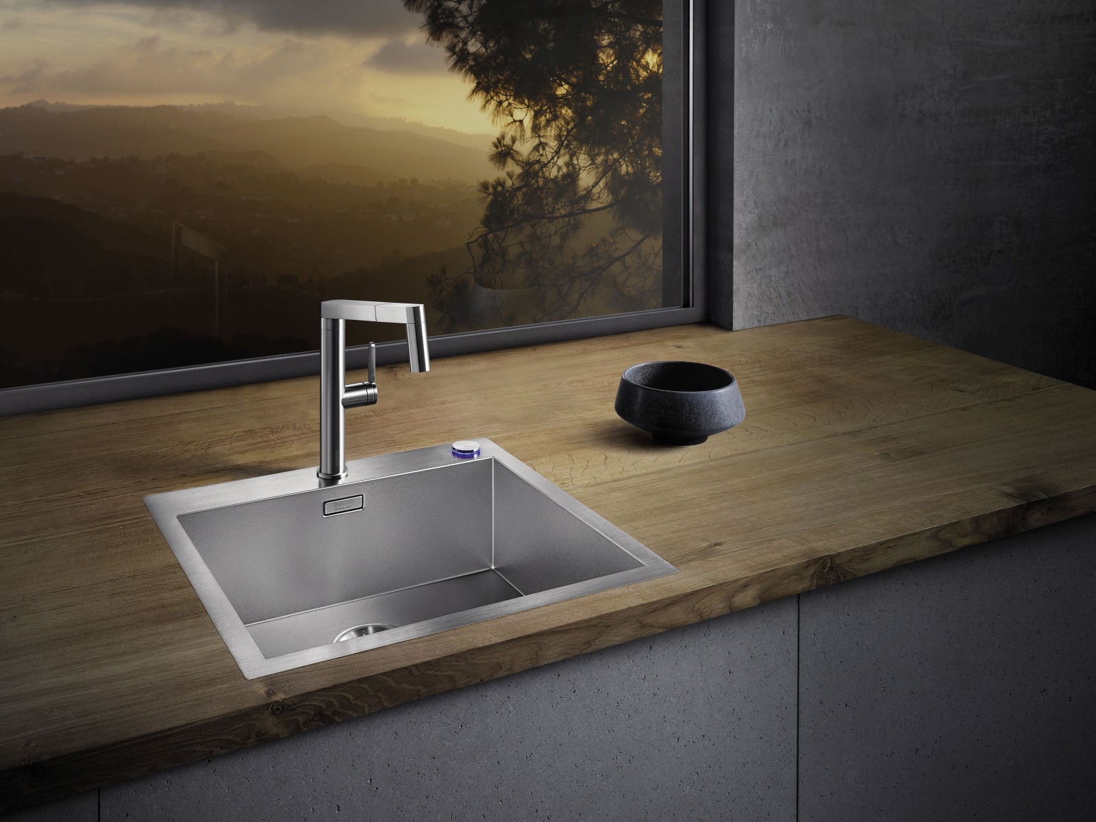 523101 Кухонная мойка Blanco Zerox 500-IF/A Durinox  Blanco Zerox - Вид №1