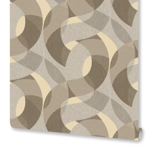 Обои флизелиновые Euro Decor Incas коричневые 1.06 м ED7123-02 88478202 STLM-2006965