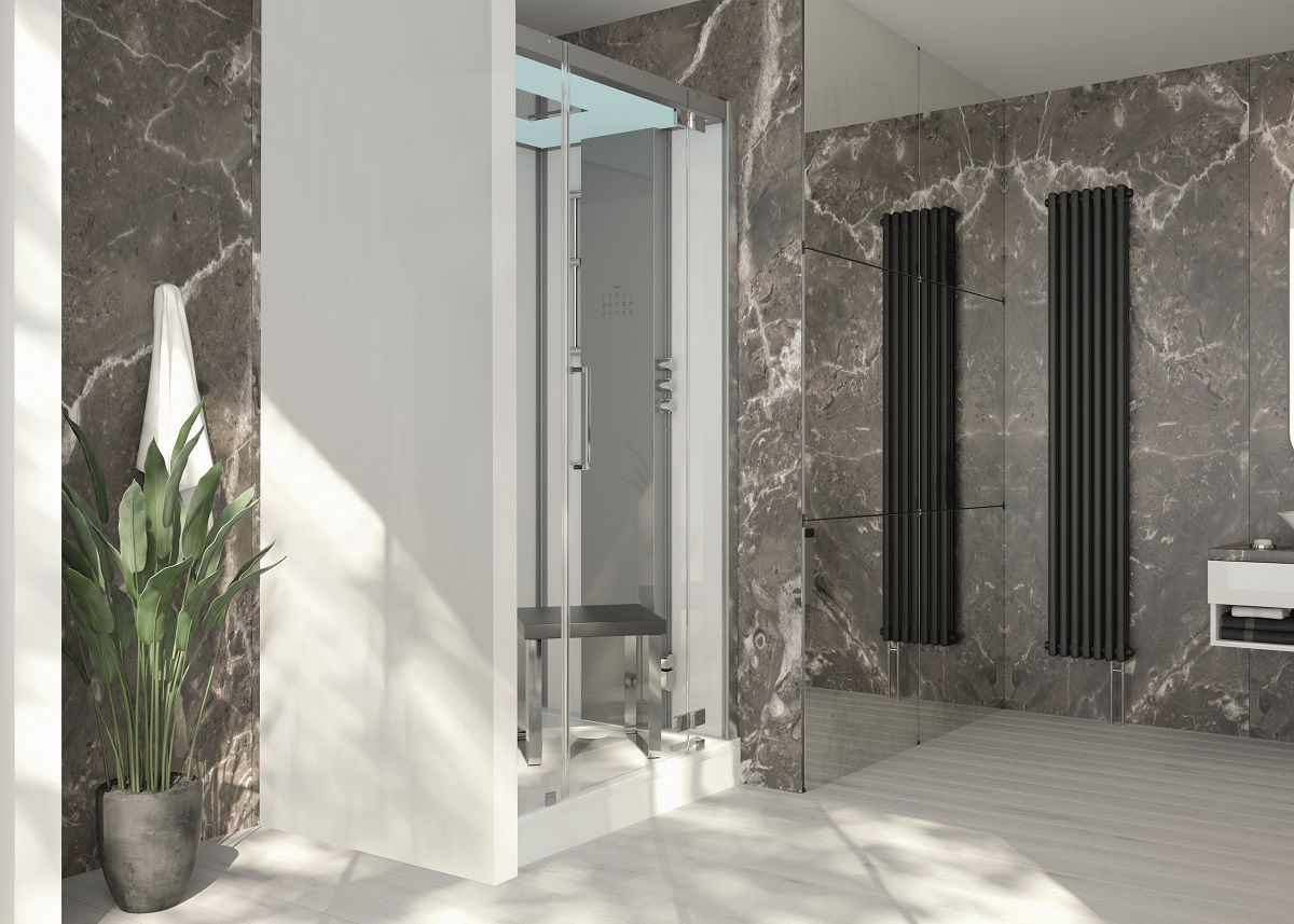 Прямоугольная нишевая душевая кабина с турецкой баней HOESCH SensePerience ARCH-00062364 - Вид №3