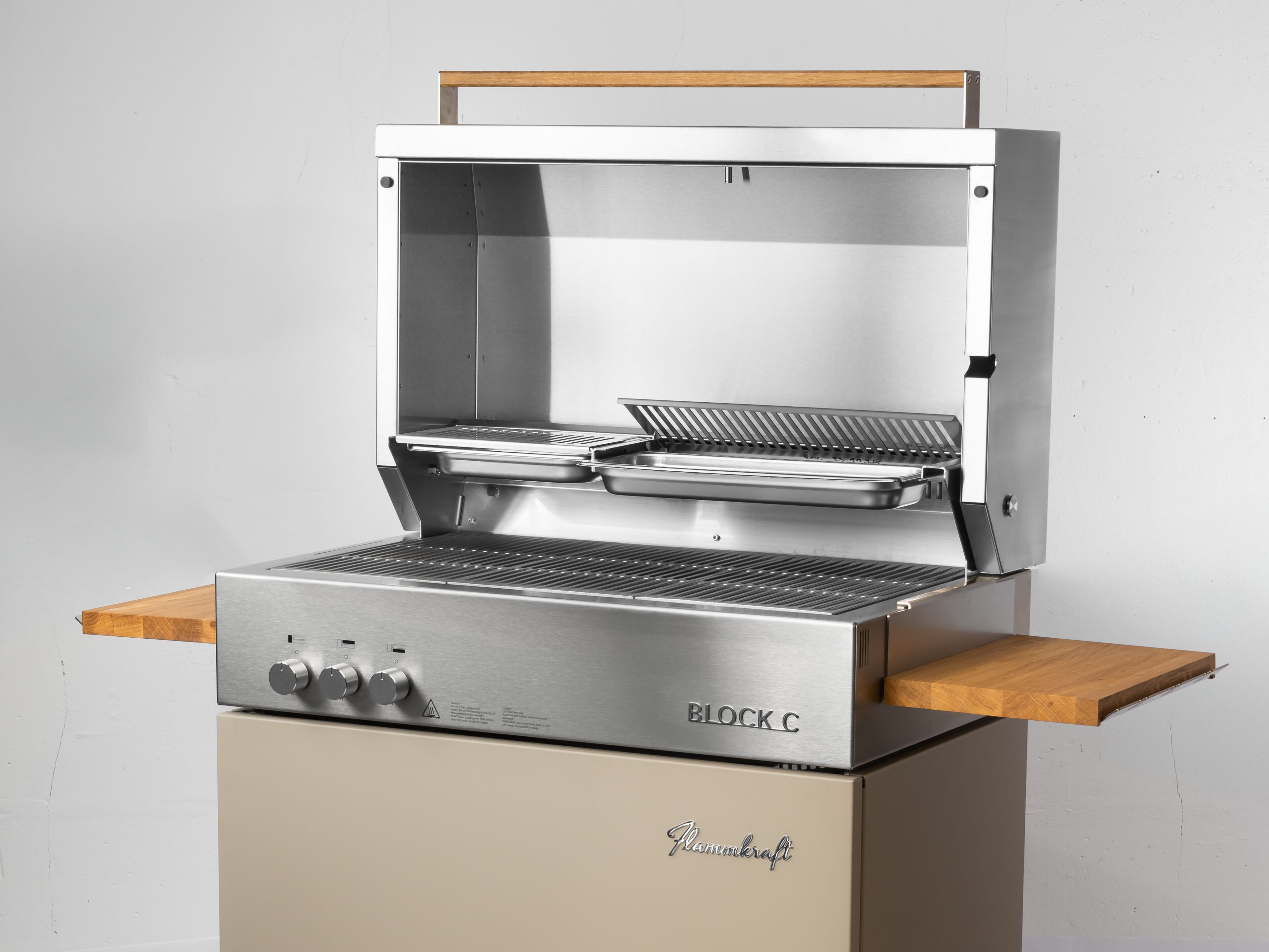 Газовый гриль из нержавеющей стали Flammkraft BLOCK DS ARCH-00107699 - Вид №7