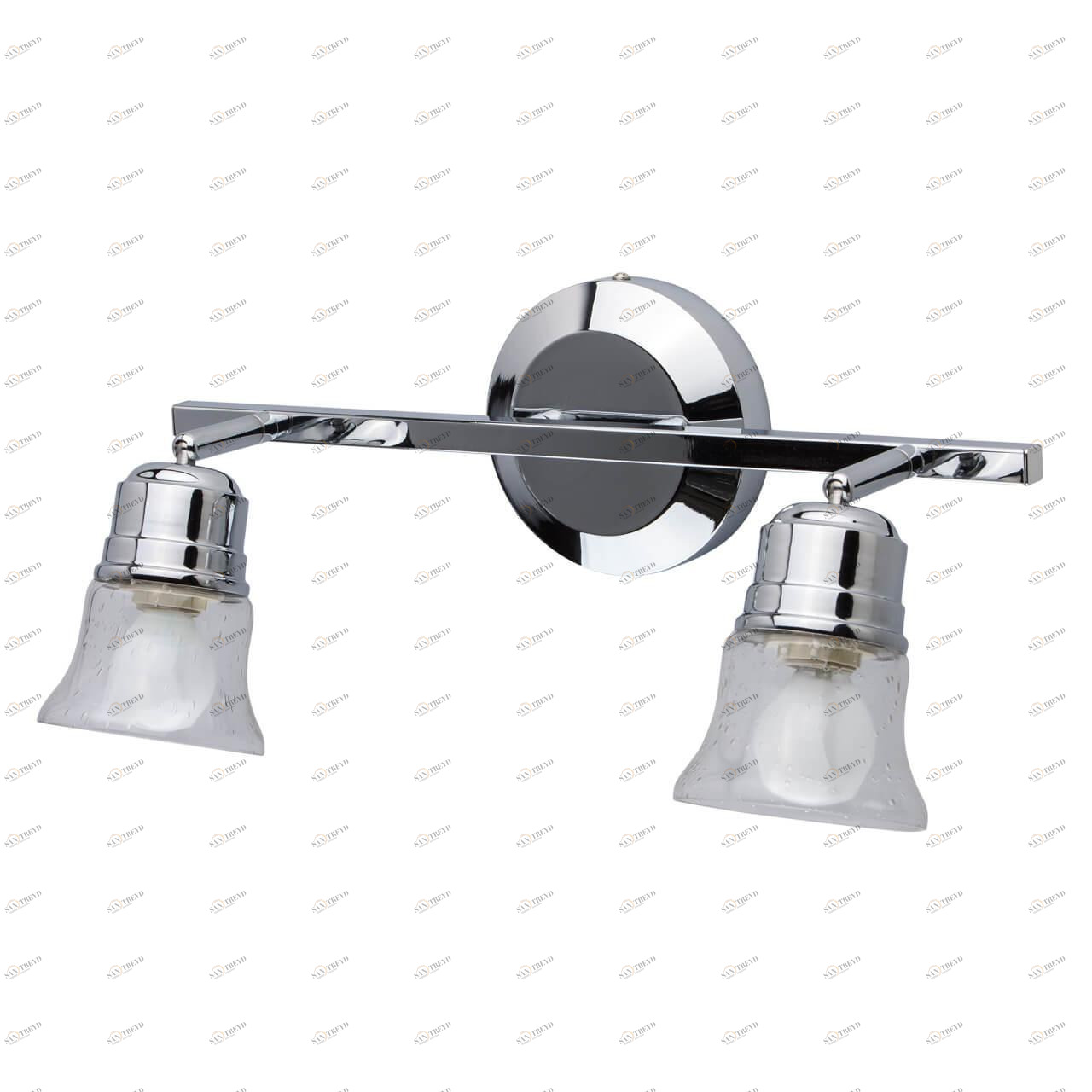 Спот настенный на 2 лампы хром De Markt "Алгол 6" 506022102 DE MARKT АЛГОЛ 00-3891737 Хром 