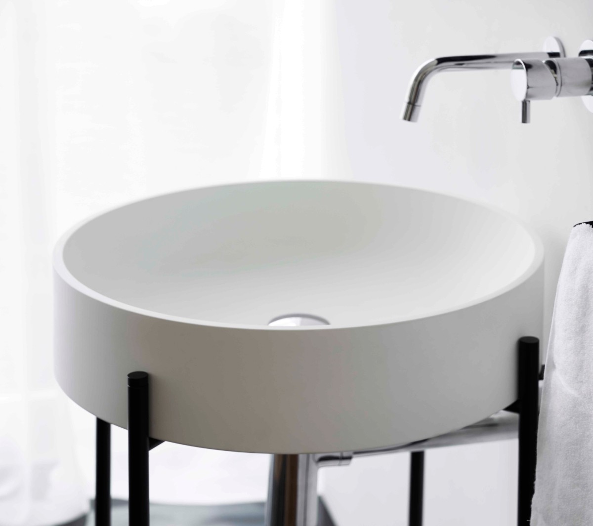 com_EXLAVSTANDTOND Напольная раковина стоящая прямоугольная Ex.T Stand - Вид №5