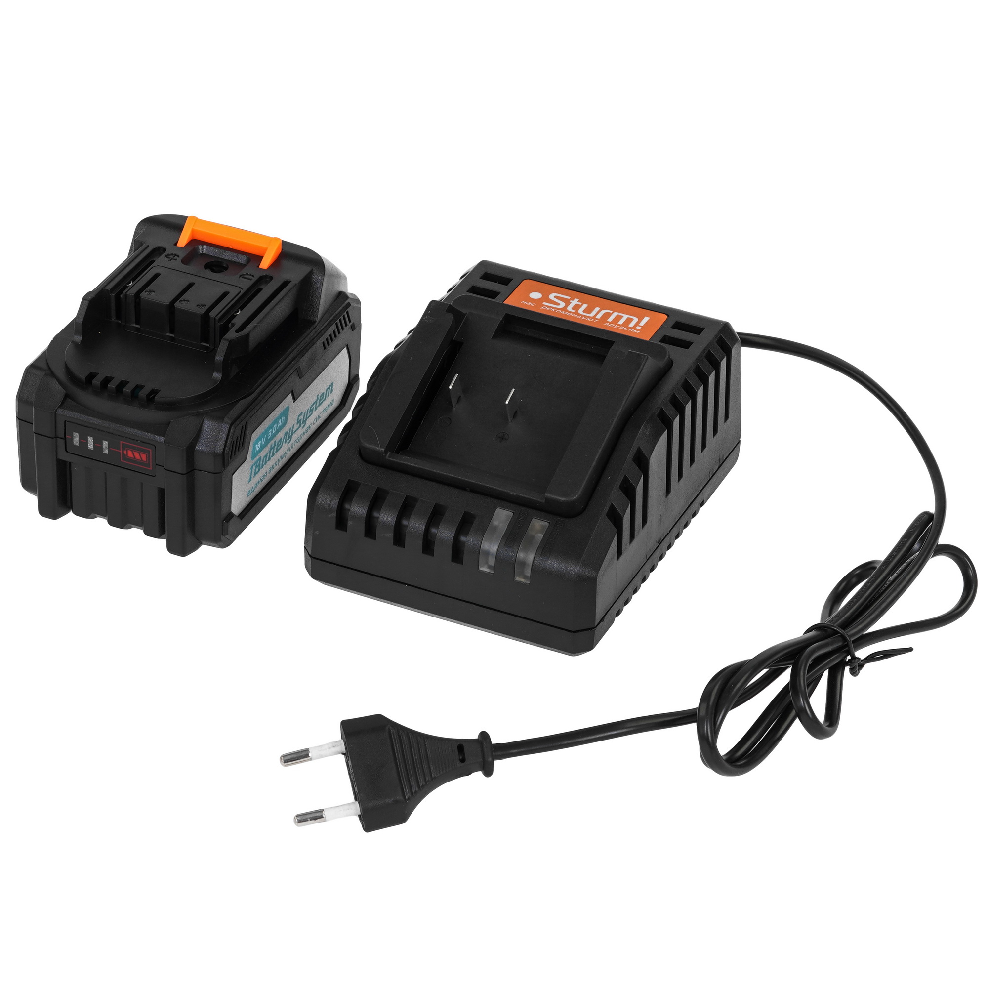 Дрель-шуруповерт Sturm! CD2080I 1BatterySystem 18V 9127183 STDN-0141488 - Вид №6