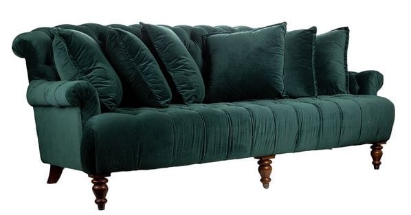 Диван Providence прямой изумрудный UNICO ДИЗАЙНЕРСКИЕ 249353 Зеленый  - Вид №1