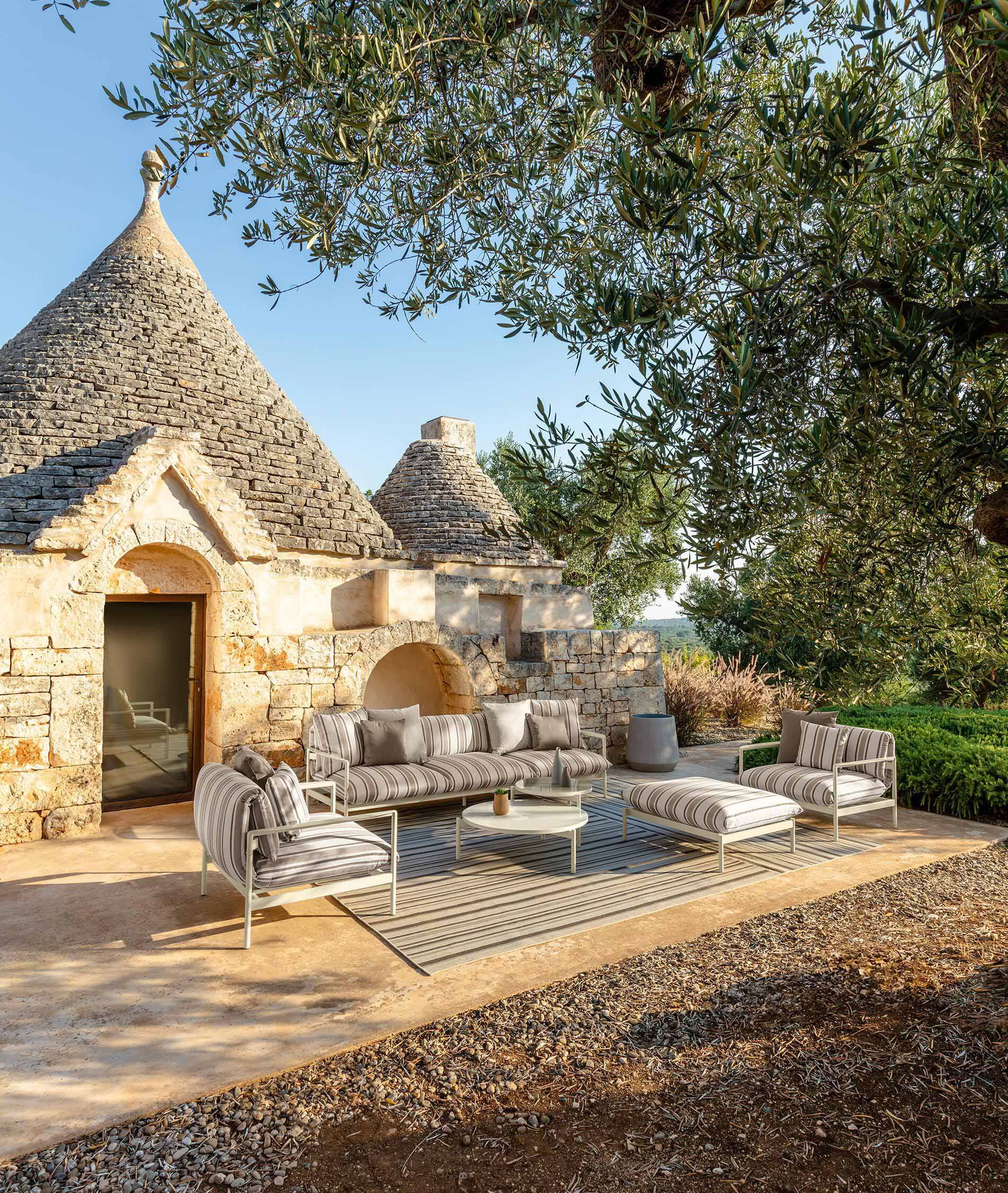 Алюминиевый круглый садовый столик Talenti Nalu ARCH-00037387 - Вид №5