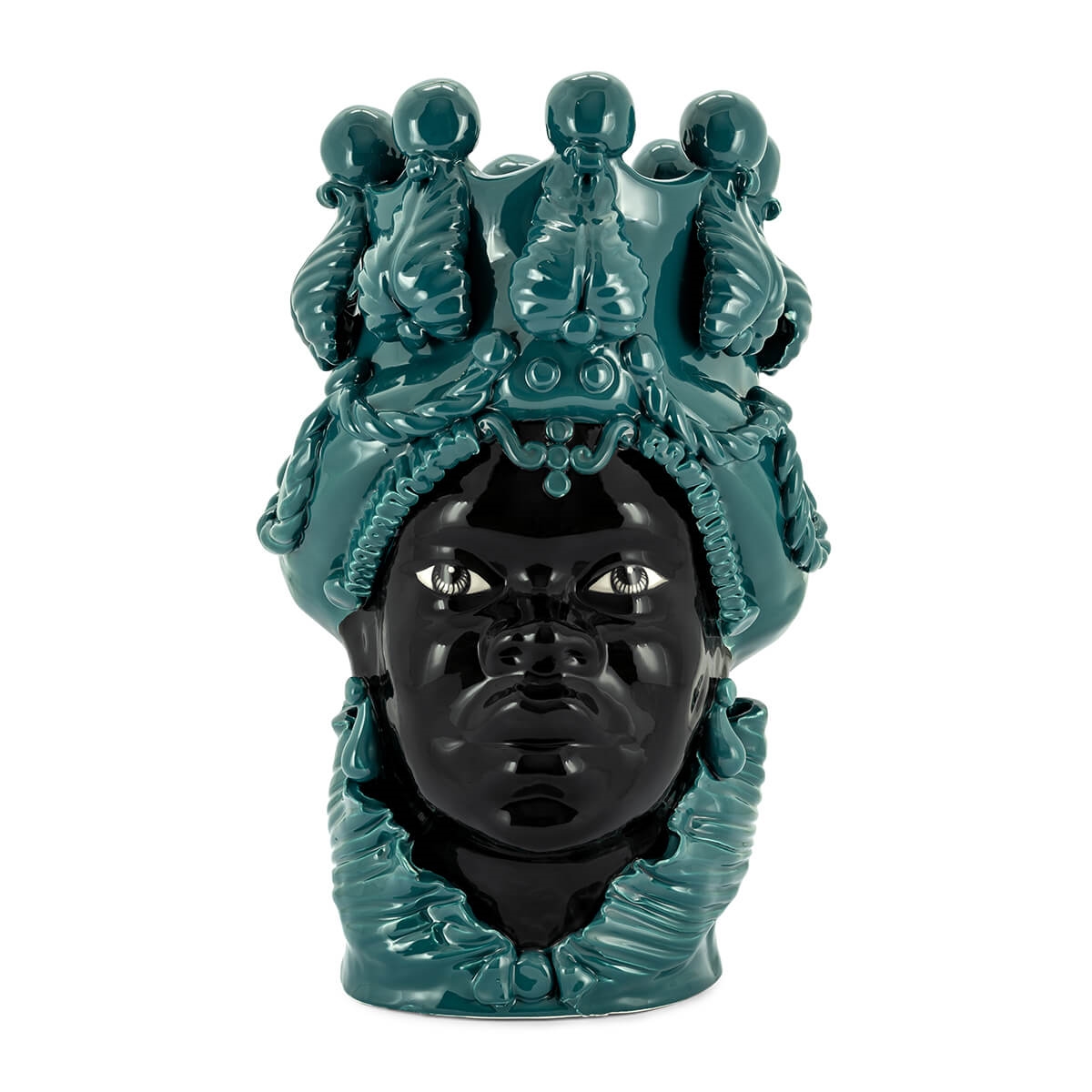 201080-90 ABHIKA ВАЗА MORO LADY BIG ПРОСТО BLACK  - Вид №1