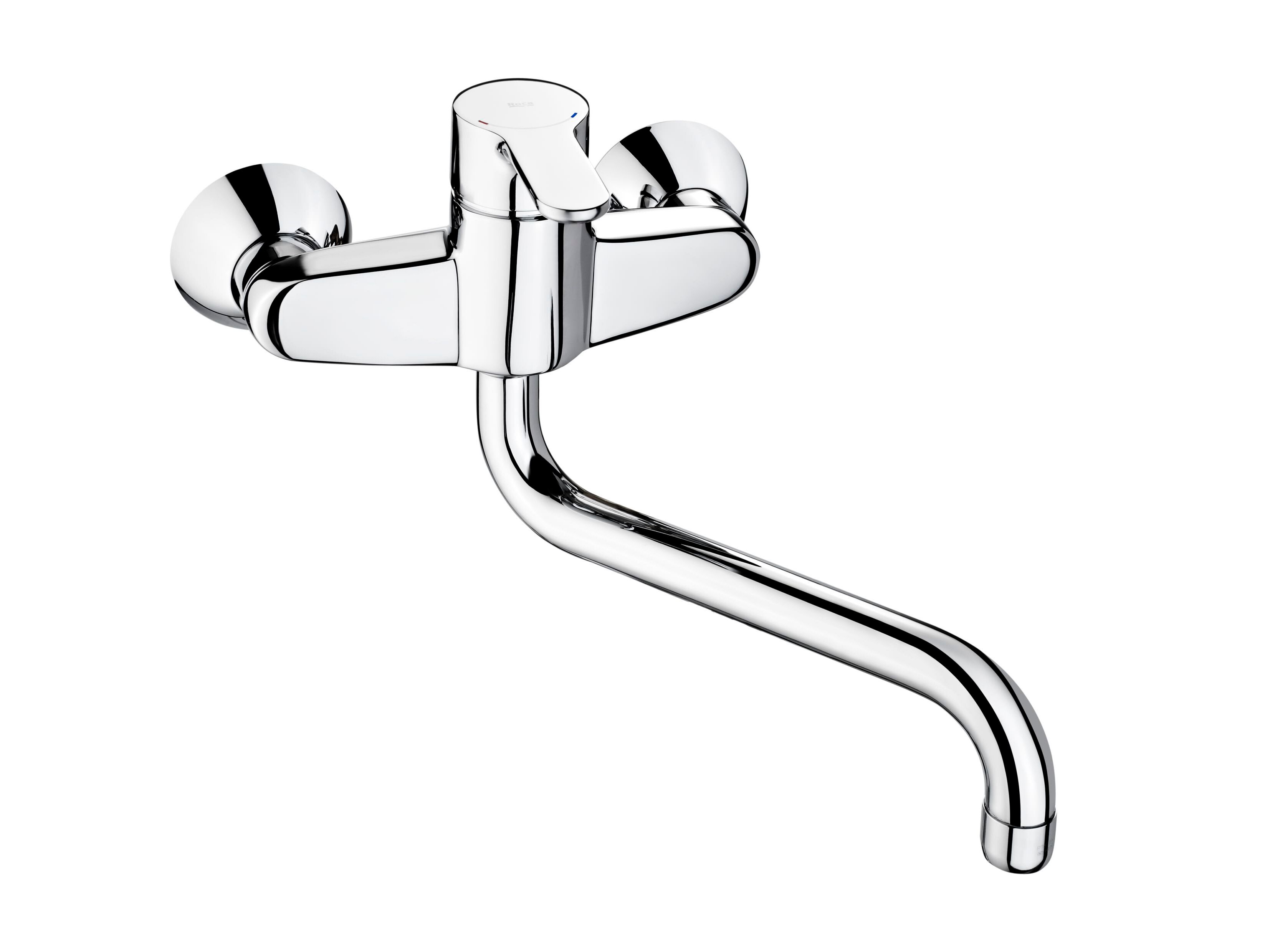 Смеситель для кухни из хромированной латуни с поворотным изливом Roca L20 ARCH-00045011 - Вид №1