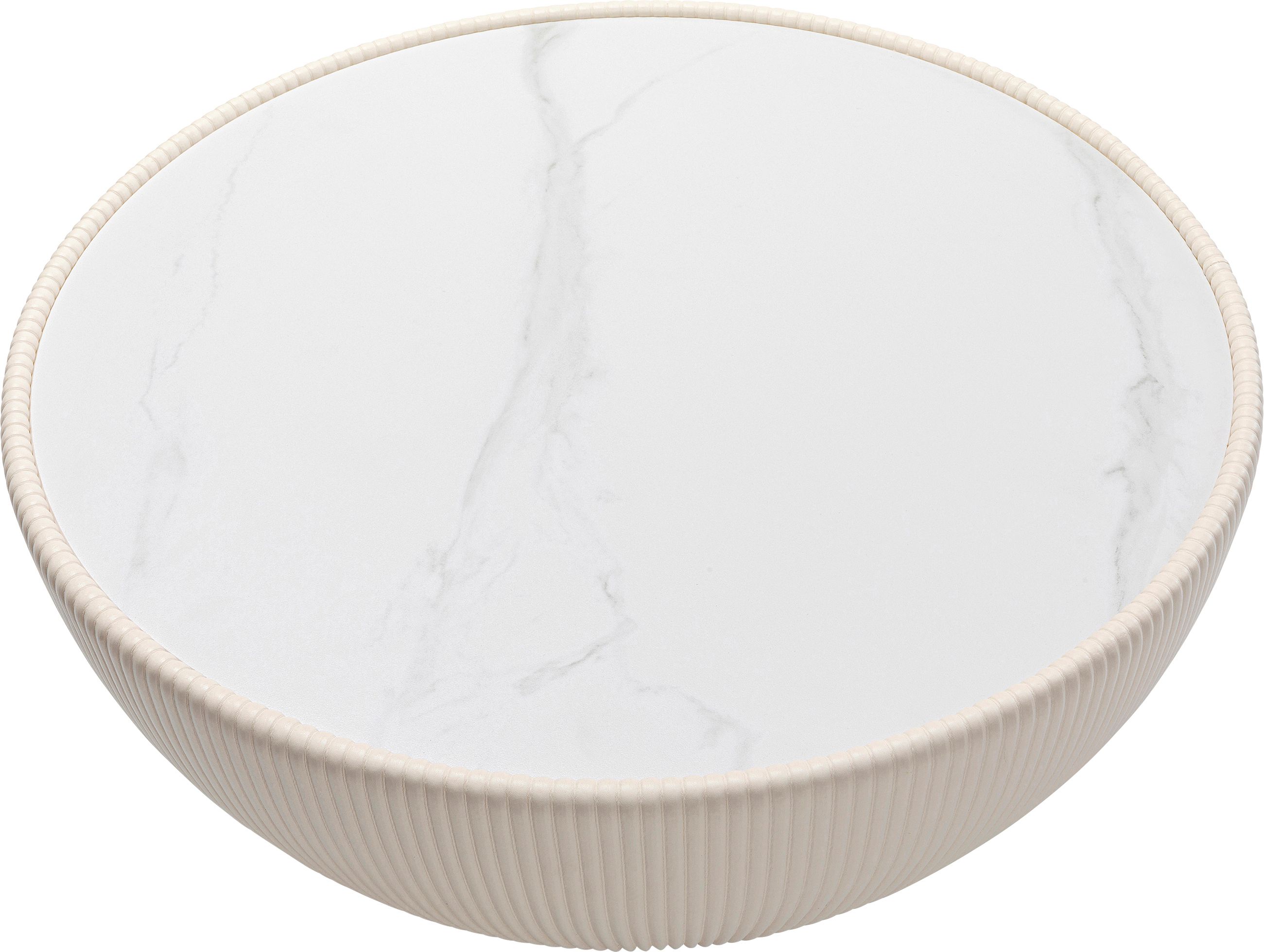 Круглый журнальный столик из композитного материала KARE Design ENDLESS VEGAS ARCH-00085192 - Вид №2