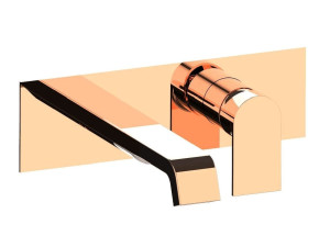 Однорычажный настенный смеситель для раковины с ограничителем расхода