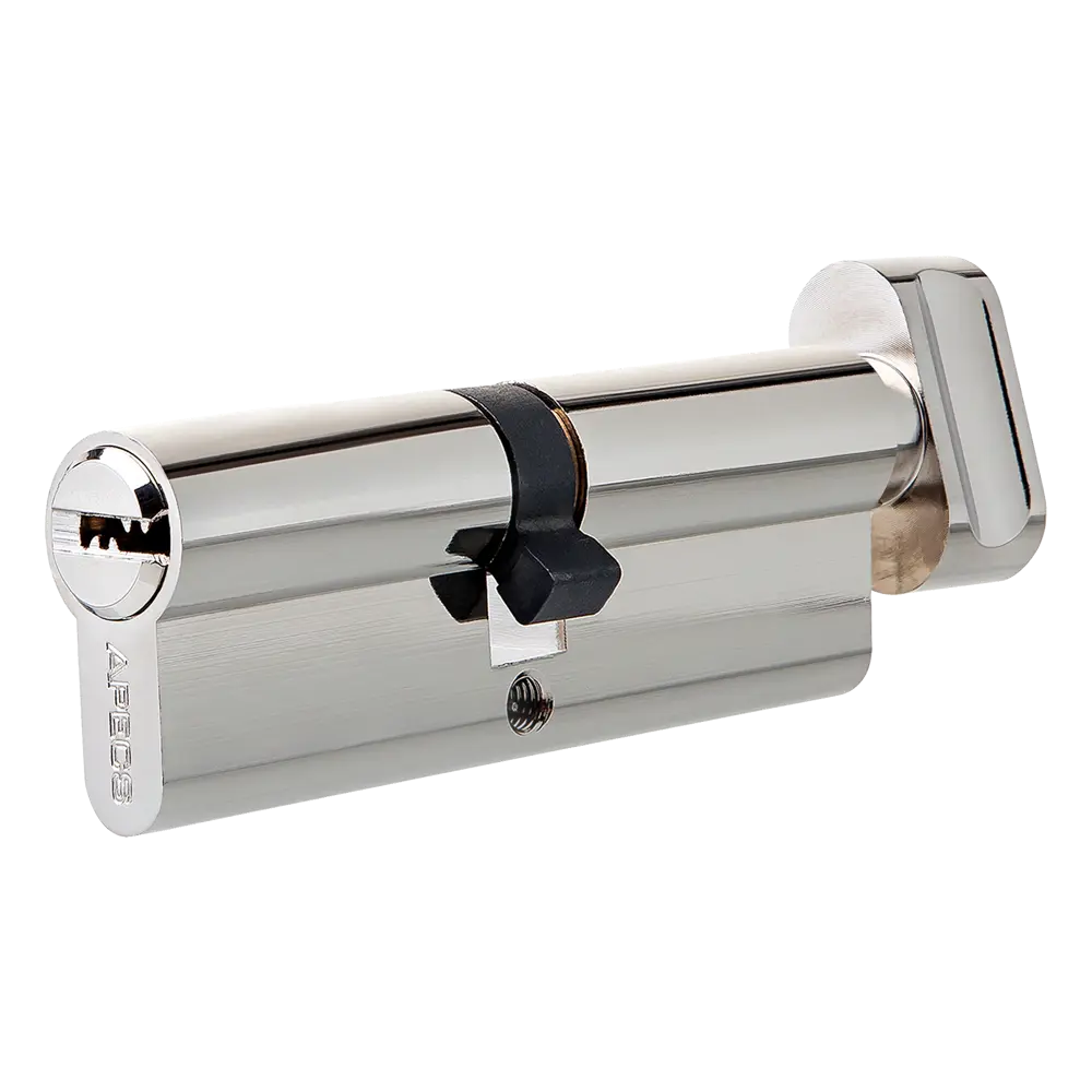 Цилиндр Apecs SM-70-C-NI, 35x35 мм, ключ/вертушка, цвет никель STLM-2048314