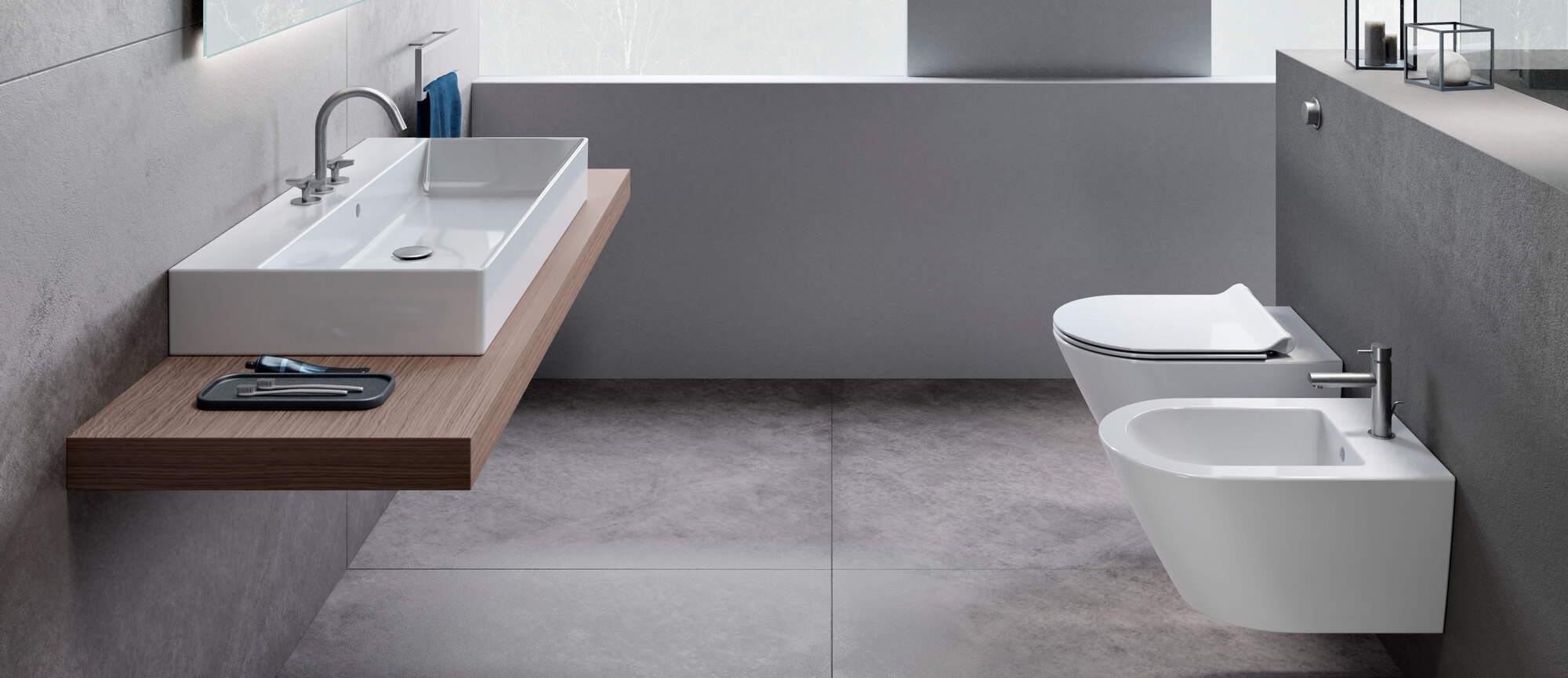 9423111 Подвесная раковина настенная овальная GSI ceramica  белая  - Вид №2