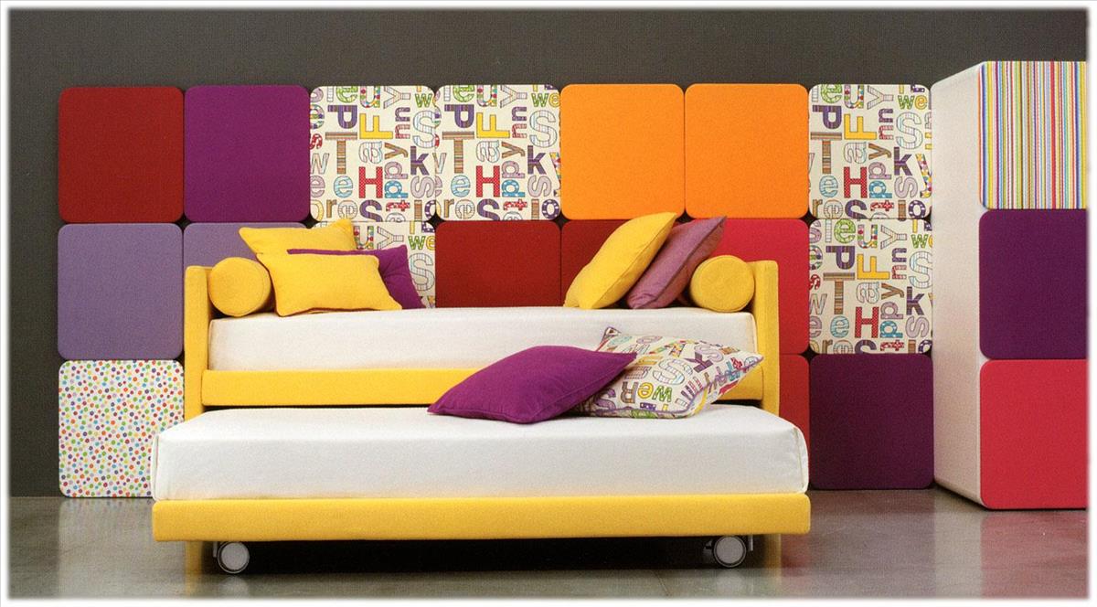 Кровать 2MUCH TWILS 257095P8N  - Вид №1